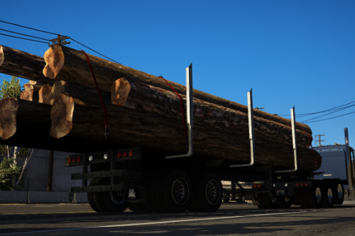 A slight change to the log trailer